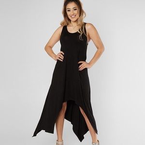 High Low Handkerchief Hem Dress